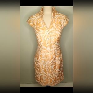 Flores & Flores floral dress Made in USA